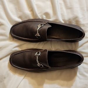 Men's Ferragamo Hand-made Italian leather loafers